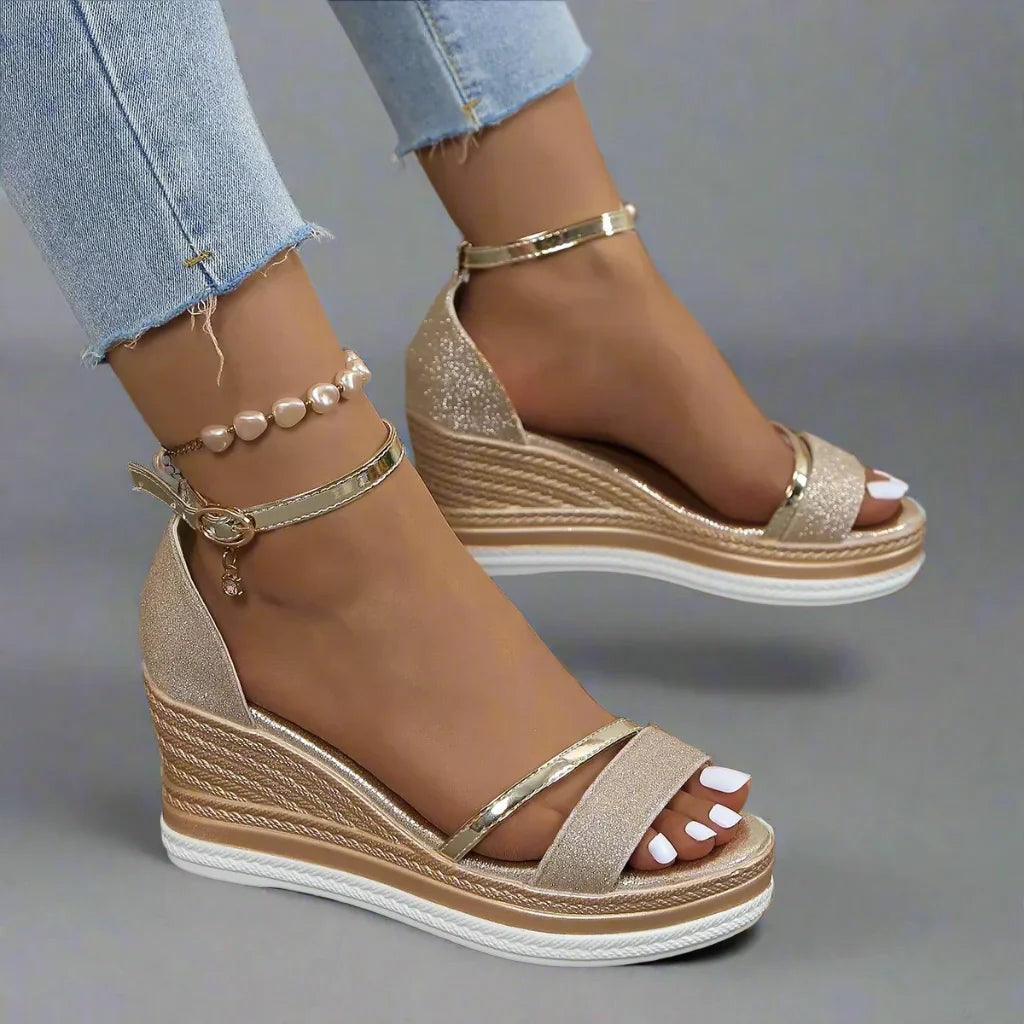 Zoë | Orthopedische sandalen met plateau