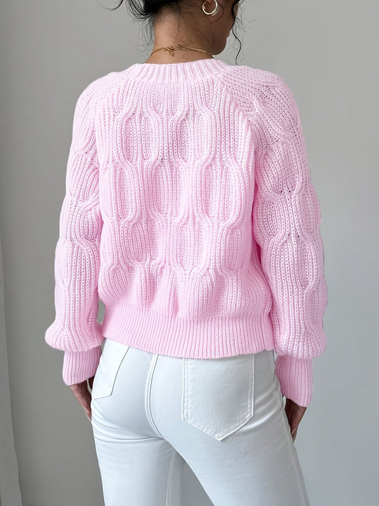 Sophie | Cardigan met strikjes en ruches