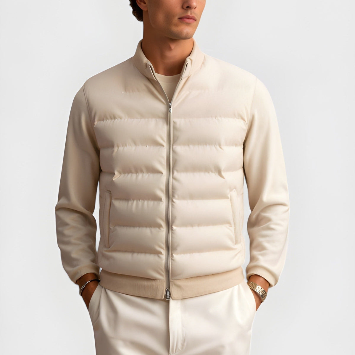 Floris | Gewatteerde bodywarmer met eendendons