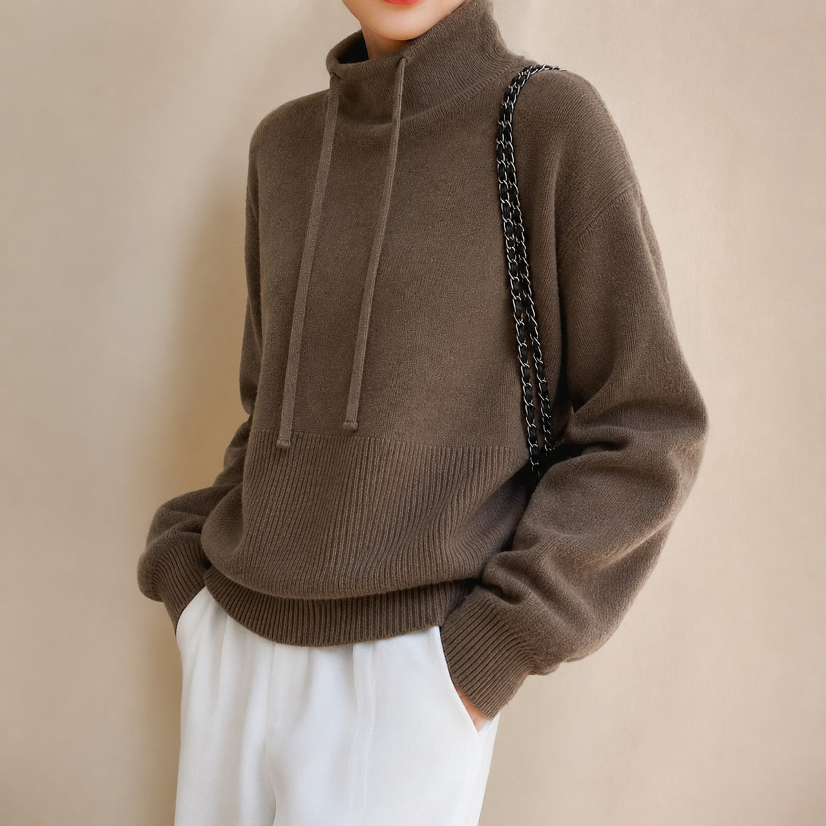 Sofie | Oversized trui met capuchon