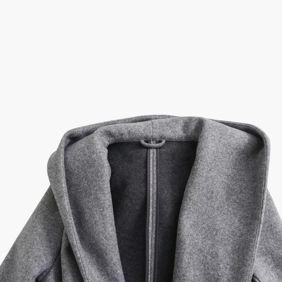 Bente | Trenchcoat met capuchon en riem