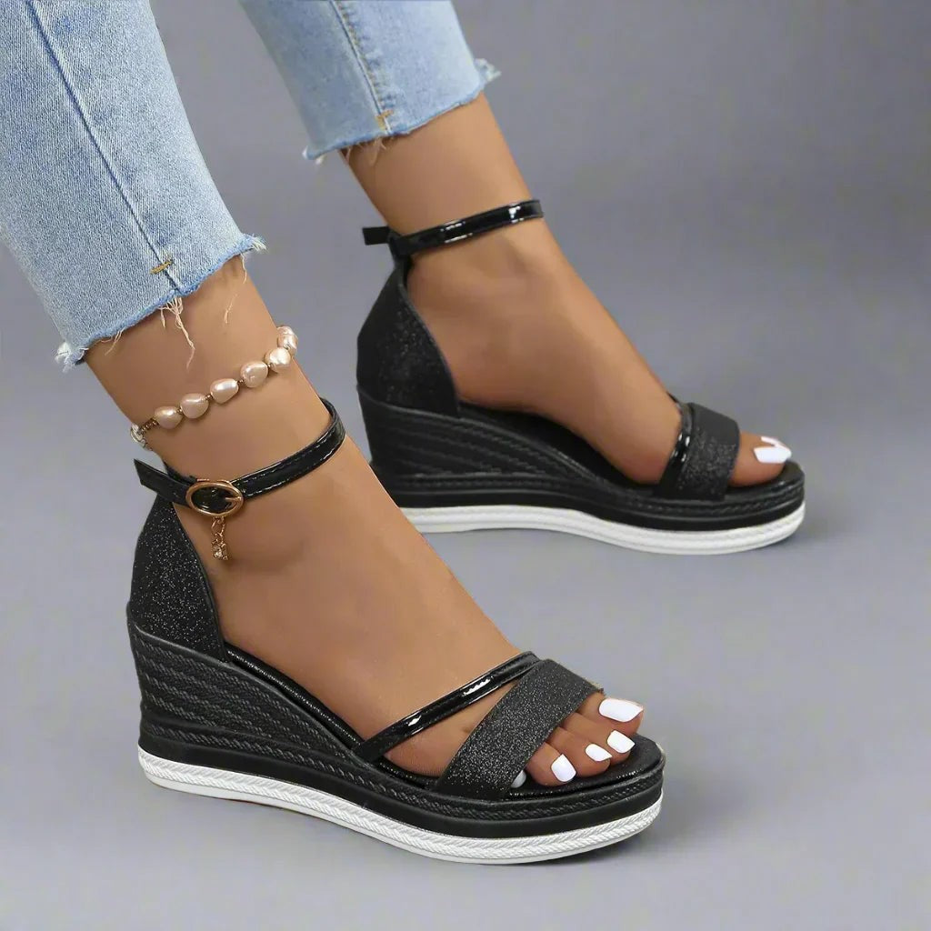 Zoë | Orthopedische sandalen met plateau