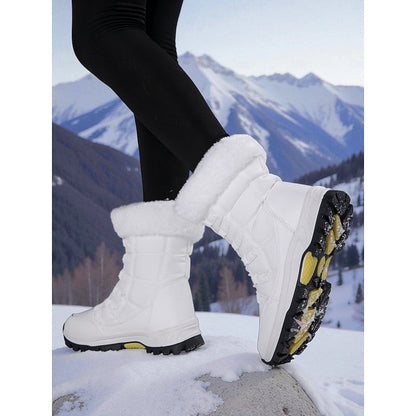 Dana | Winterlaarzen met veters en warme voering
