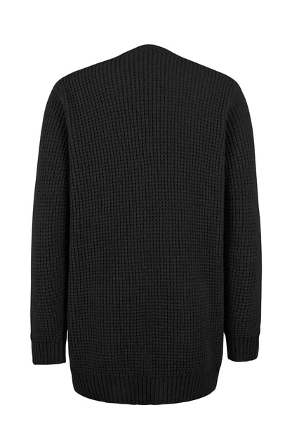 Tess | Open cardigan met wafelstructuur