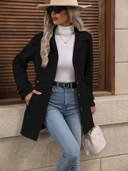 Eline | Trenchcoat met riem