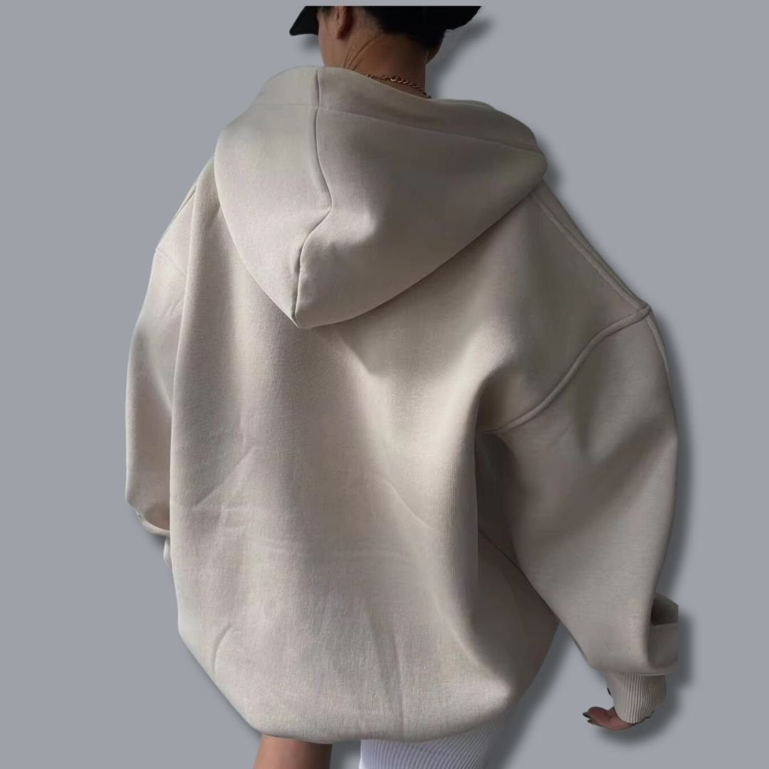 Demi | Oversized sweater met V-hals