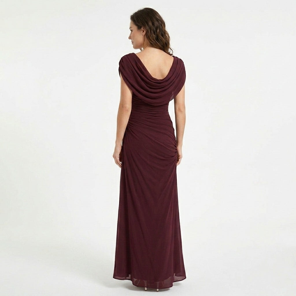 Ursula | Maxi-jurk met cowl hals