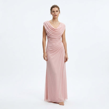 Ursula | Maxi-jurk met cowl hals