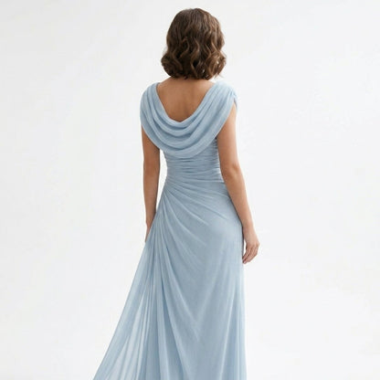Ursula | Maxi-jurk met cowl hals