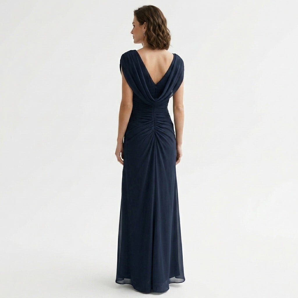 Ursula | Maxi-jurk met cowl hals