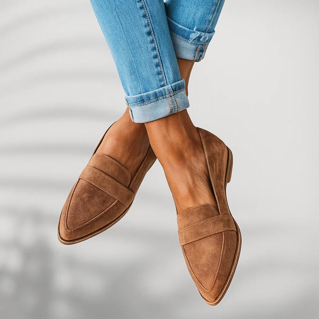 Pippa | Orthopedische loafers van zacht leer