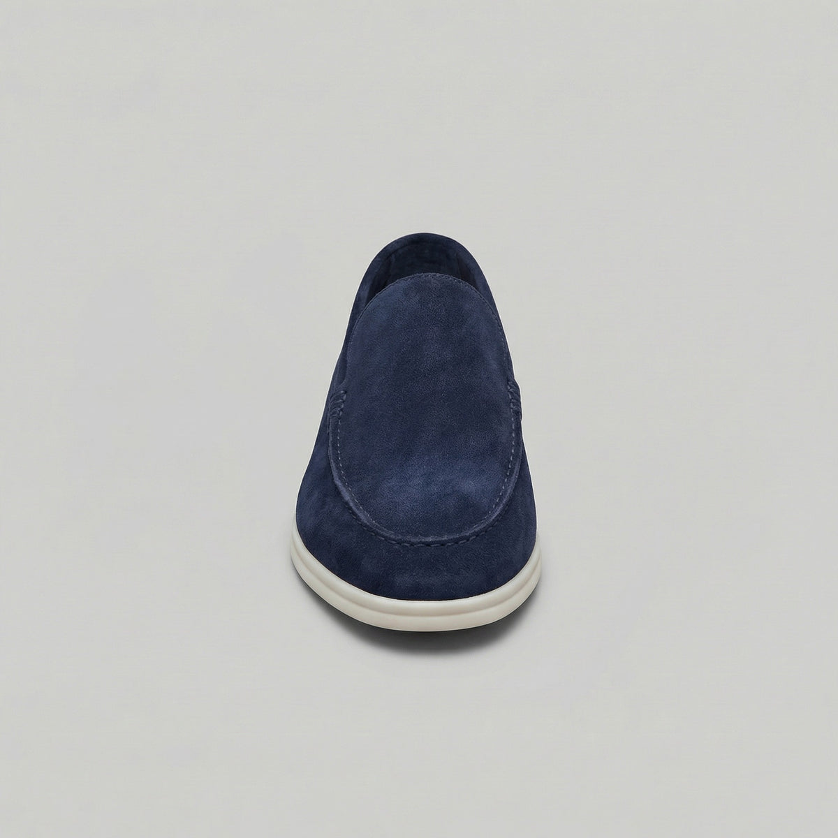 Koen | Suède loafers met rubberen zool