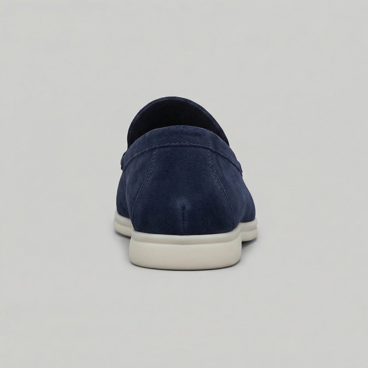 Koen | Suède loafers met rubberen zool