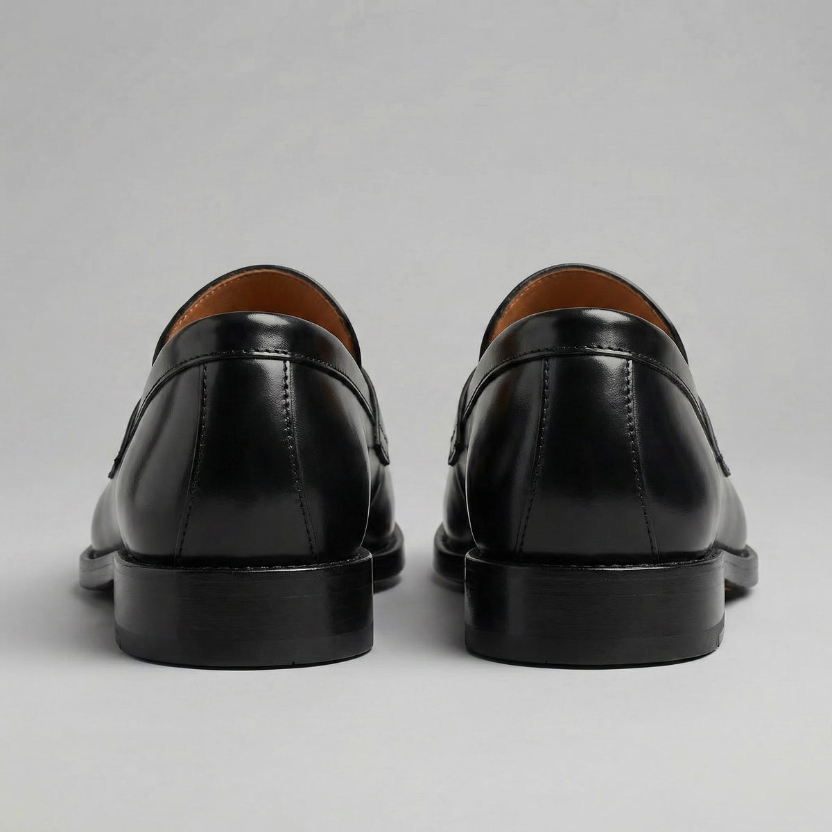 Rik | Leren loafers met elastische inzet