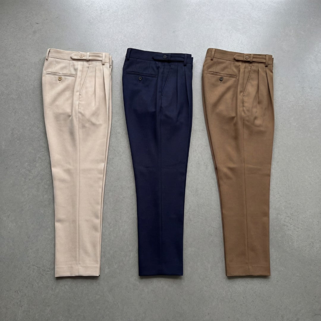 Olaf | Pantalon met enkele plooi en brede band