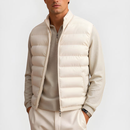 Floris | Gewatteerde bodywarmer met eendendons