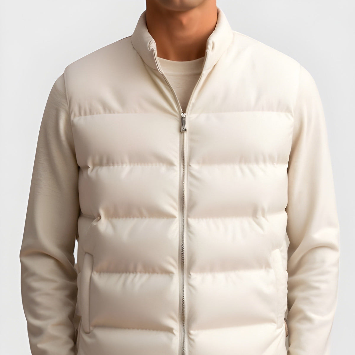 Floris | Gewatteerde bodywarmer met eendendons
