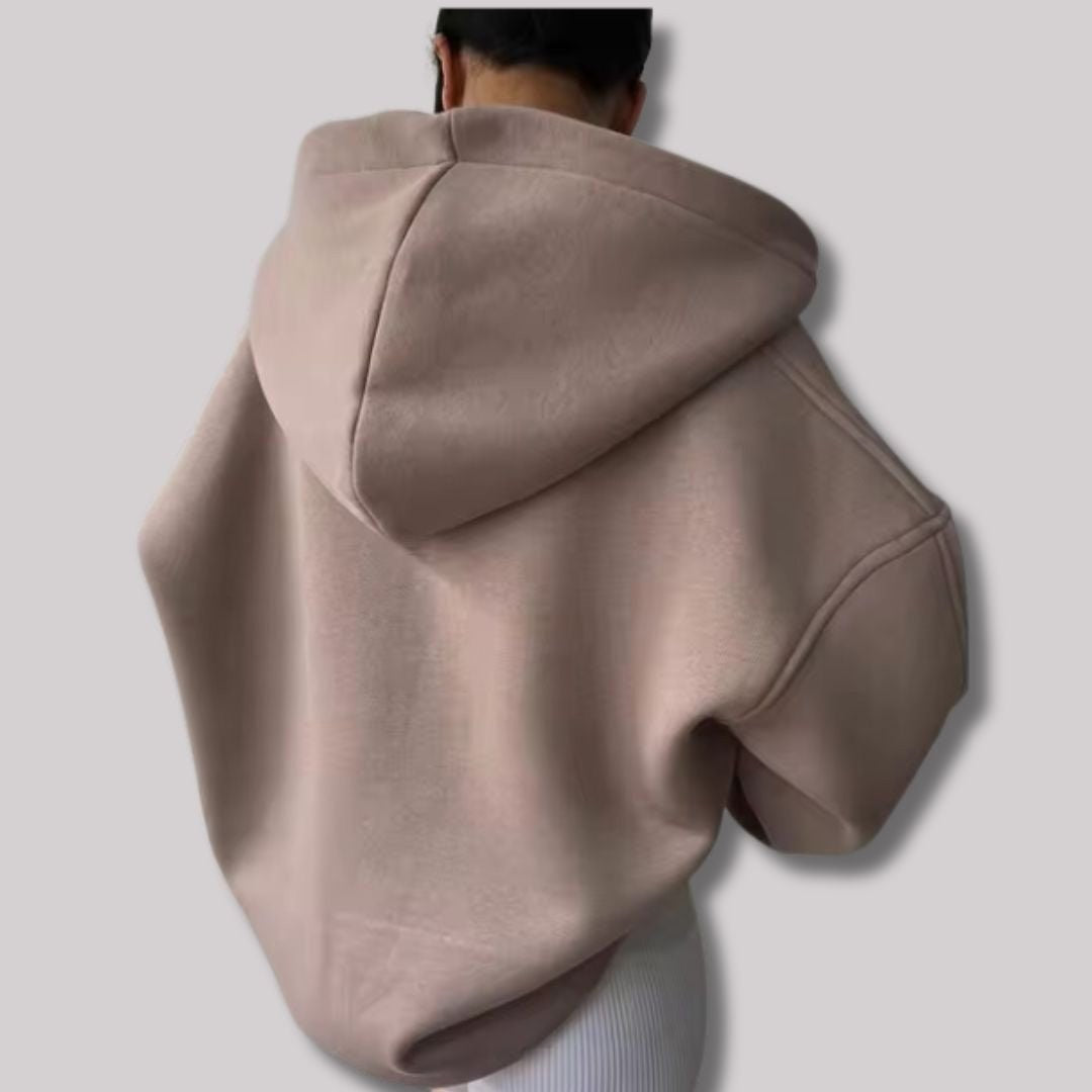 Eefje | Oversized sweater met V-hals