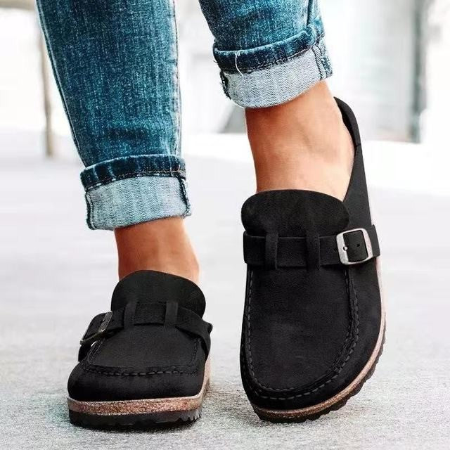 Sanna | Orthopedische loafers met gesp