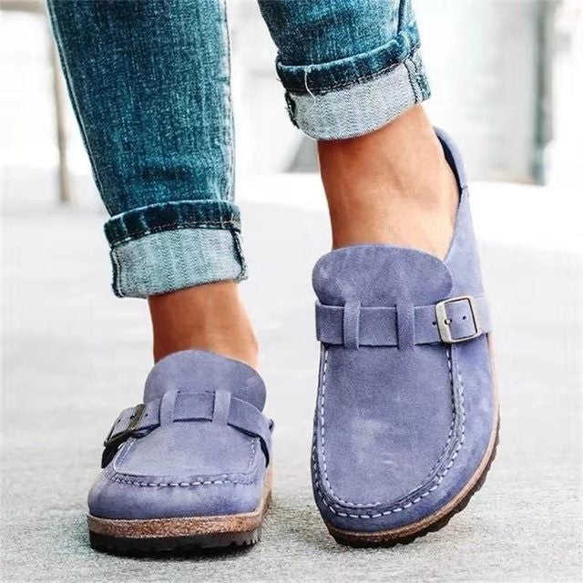 Sanna | Orthopedische loafers met gesp