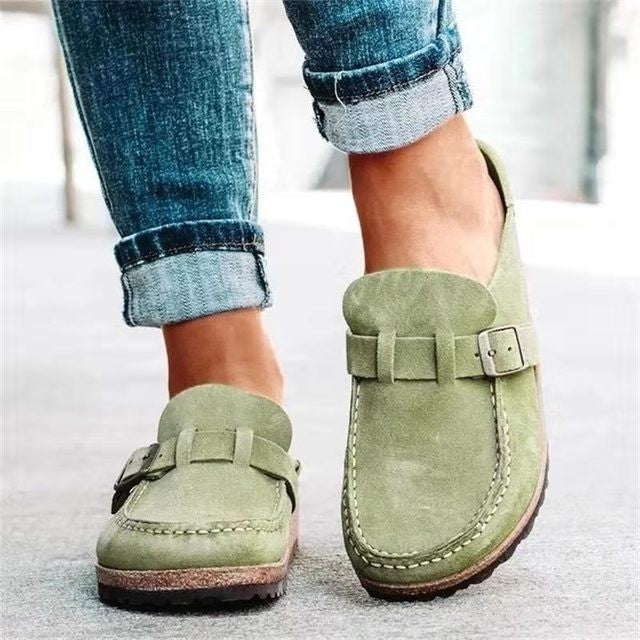 Sanna | Orthopedische loafers met gesp