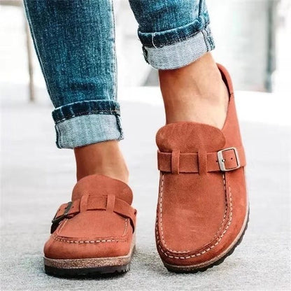 Sanna | Orthopedische loafers met gesp